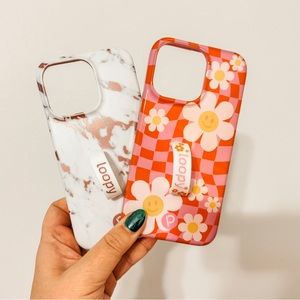 Pink retro loopy case